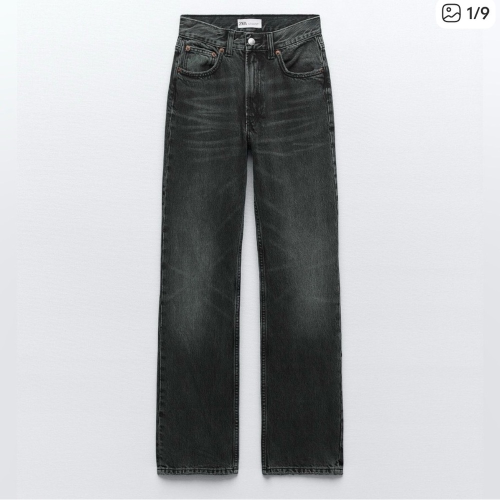 Zara TRF Straight-Leg Jeans